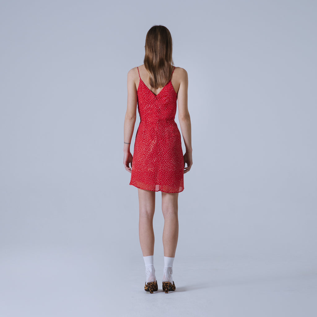 Sveta Milano Abito corto Nancy in georgette di seta | Limited Edition Outlet