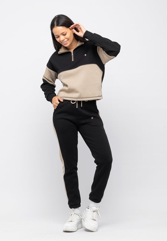 Tom Barron Tuta da ginnastica a mezza zip Cozy Couture Pezzi Unici