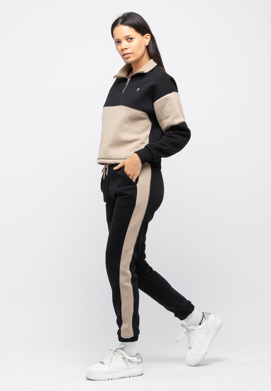 Tom Barron Tuta da ginnastica a mezza zip Cozy Couture Pezzi Unici
