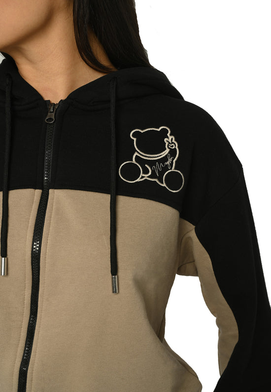 Tom Barron Ensemble con zip dell'orso di peluche Spedizione Gratuita