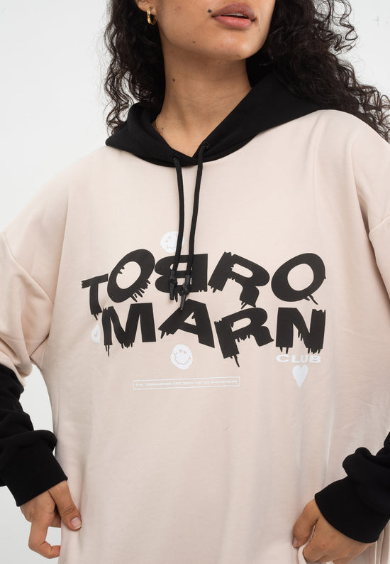 Tom Barron Felpa con cappuccio oversize Signature Negozi Online