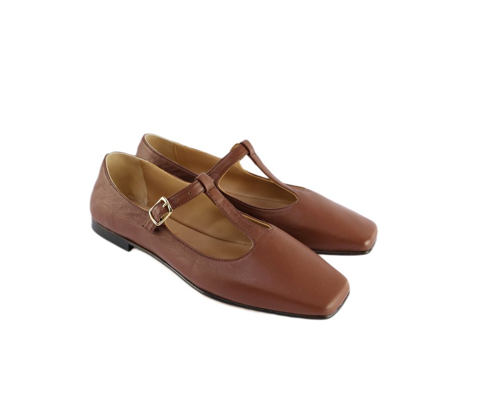 Ton Goût Ballerina Paris Cuoio Saldi Di Fabbrica