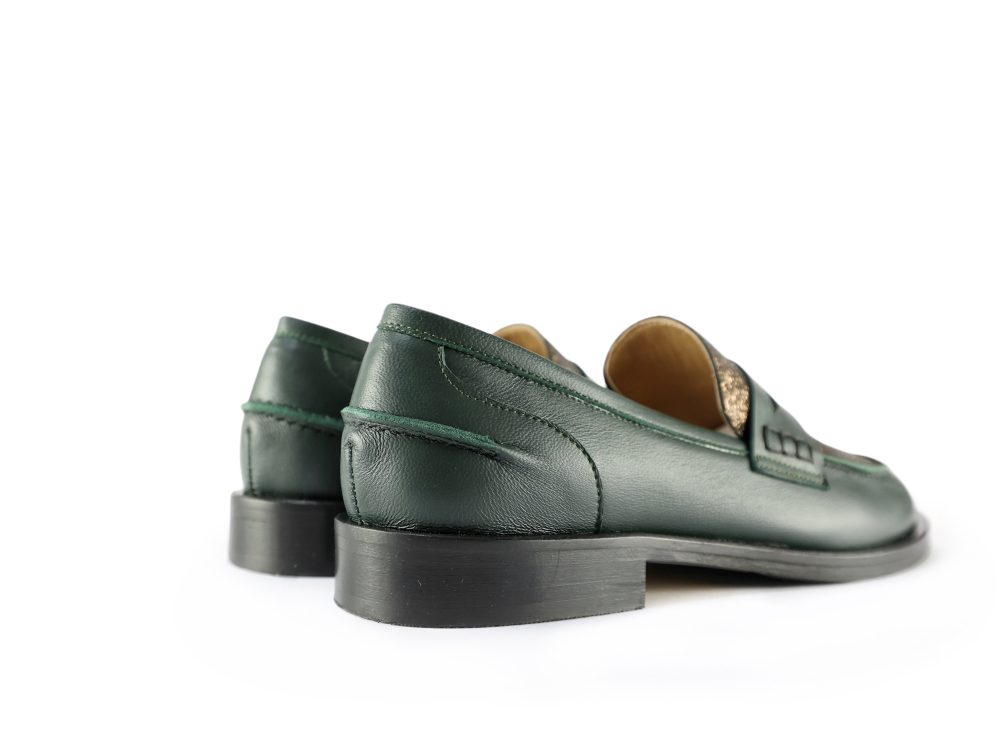 Ton Goût Mocassino Betty Verde Qualità