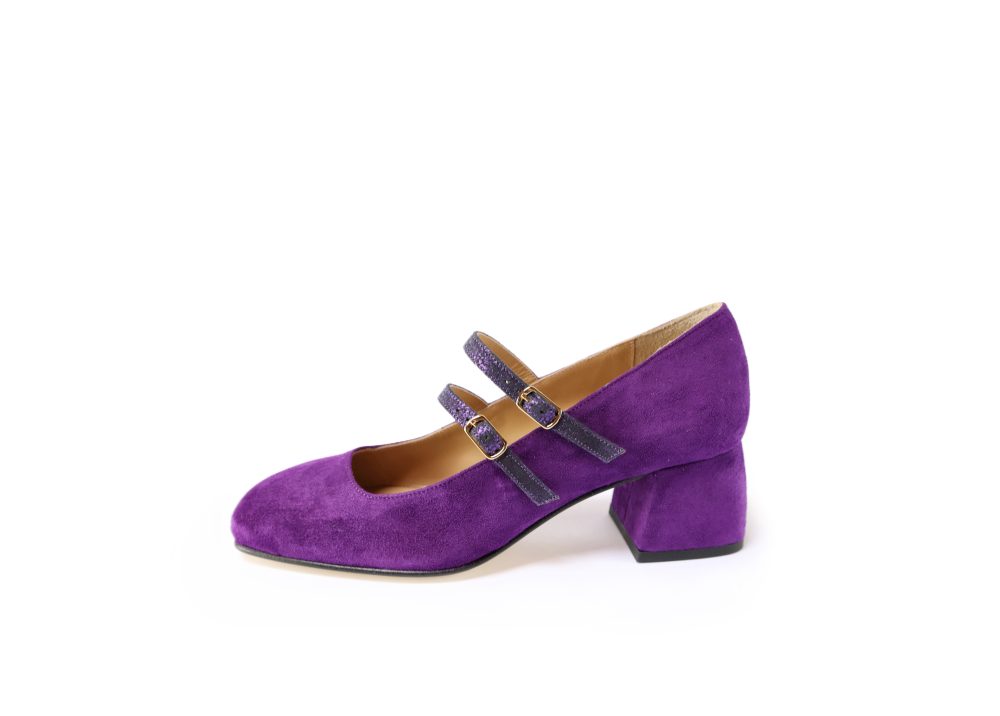 Ton Goût Décolleté Gita Viola Saldi Di Fabbrica