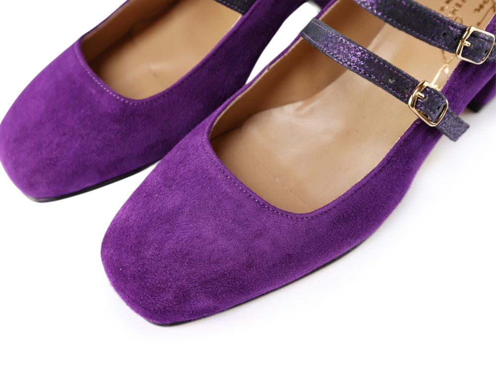 Ton Goût Décolleté Gita Viola Saldi Di Fabbrica