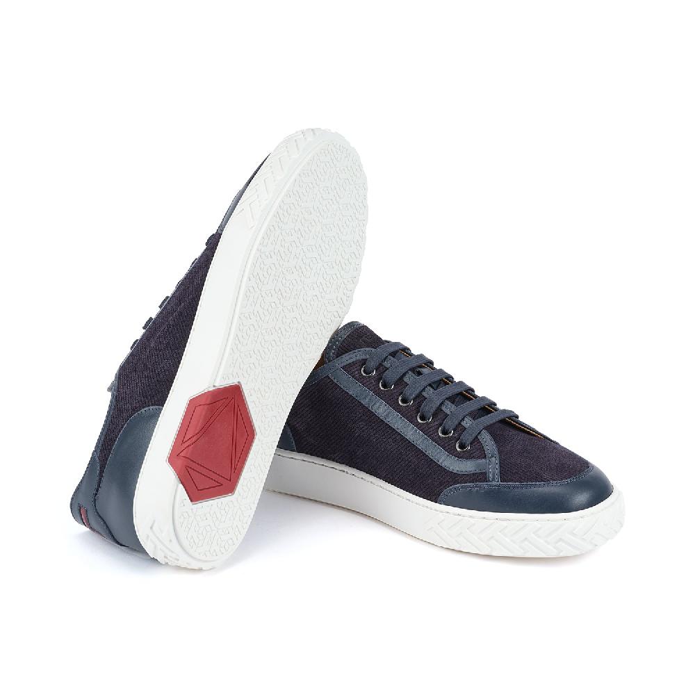 A.Testoni RAVENNA SNEAKER VELVET SUEDE CALF+CALF ° Fino Al -60%