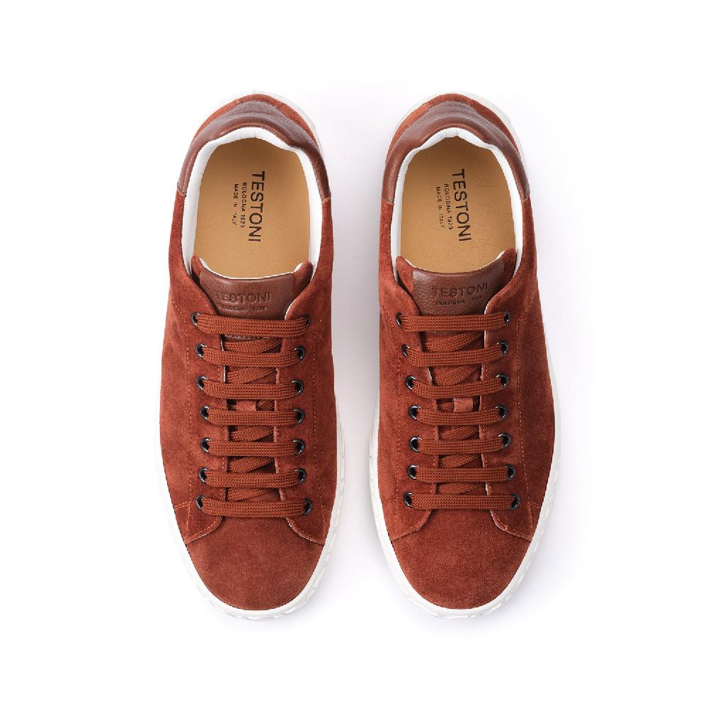 A.Testoni RAVENNA SNEAKER CASUAL SUEDE ° Affare Del Giorno
