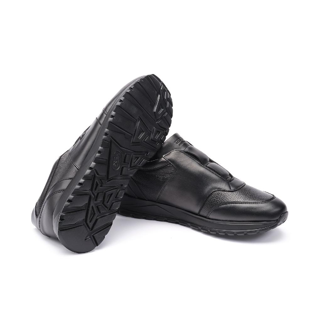 A.Testoni CUNEO SNEAKER SPORT NAPA CALF + GRAINED CALF Sottocosto