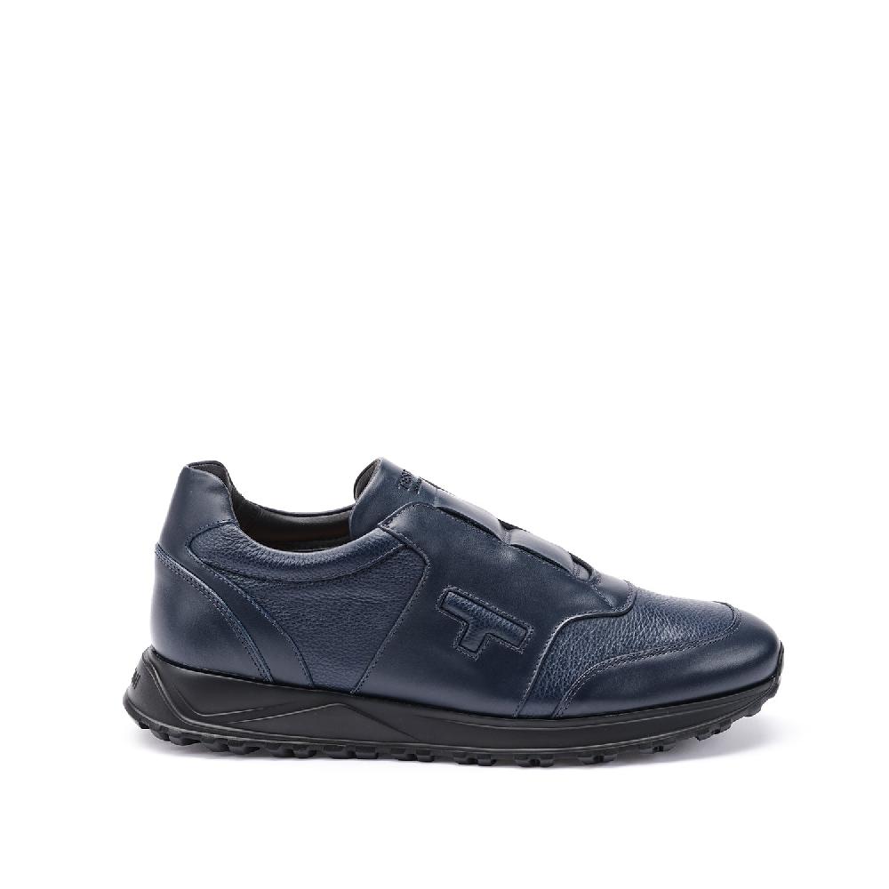 A.Testoni CUNEO SNEAKER SPORT NAPA CALF +GRAINED CALF Convenienza