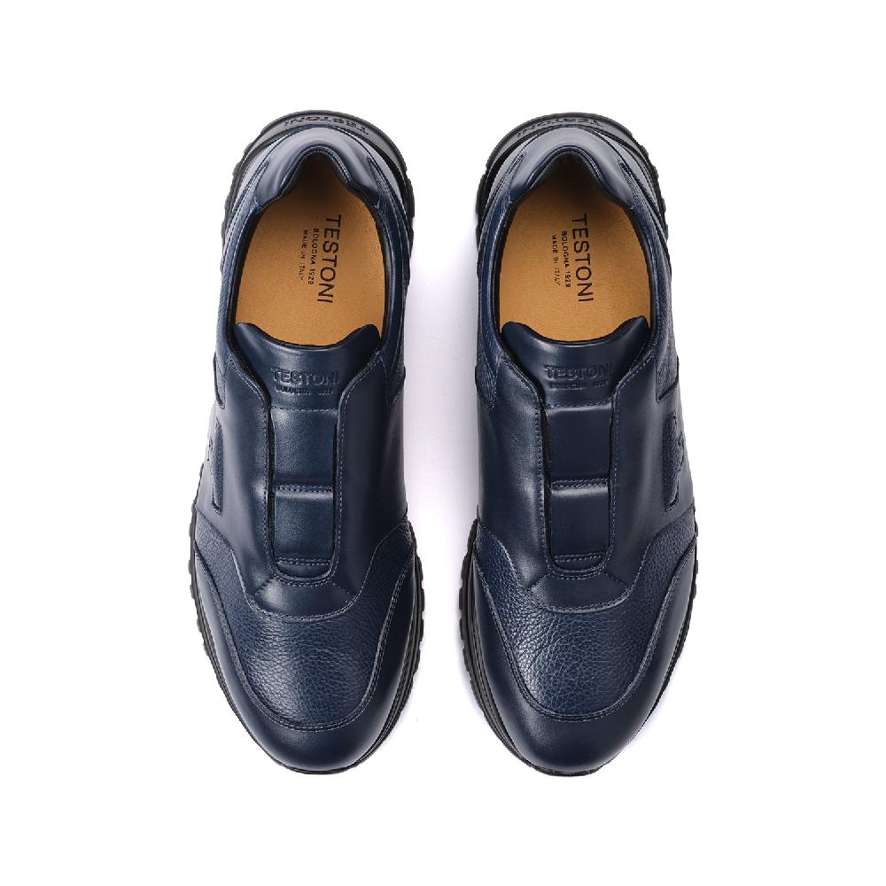 A.Testoni CUNEO SNEAKER SPORT NAPA CALF +GRAINED CALF Convenienza
