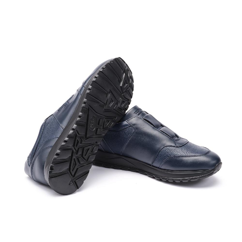 A.Testoni CUNEO SNEAKER SPORT NAPA CALF +GRAINED CALF Convenienza
