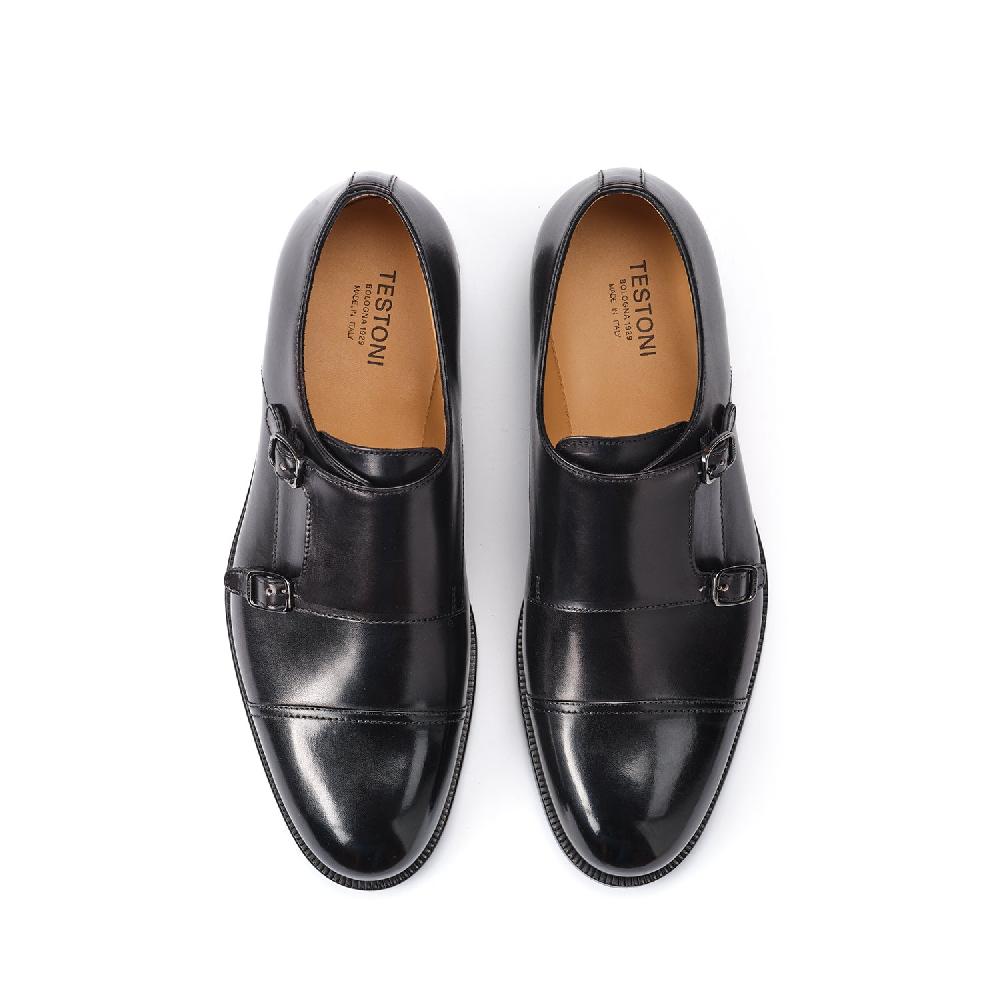 A.Testoni TRENTO DOUBLE MONK TOP CALF Presa