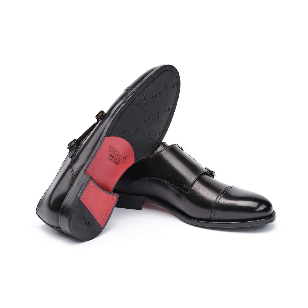 A.Testoni TRENTO DOUBLE MONK TOP CALF Presa