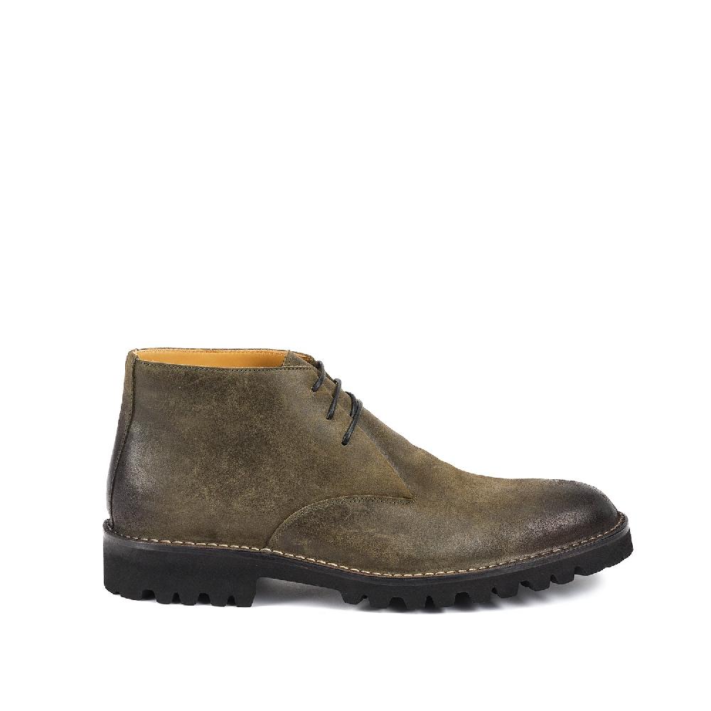 A.Testoni COURMAYEUR DESERT WAX SUEDE CALF Sconto