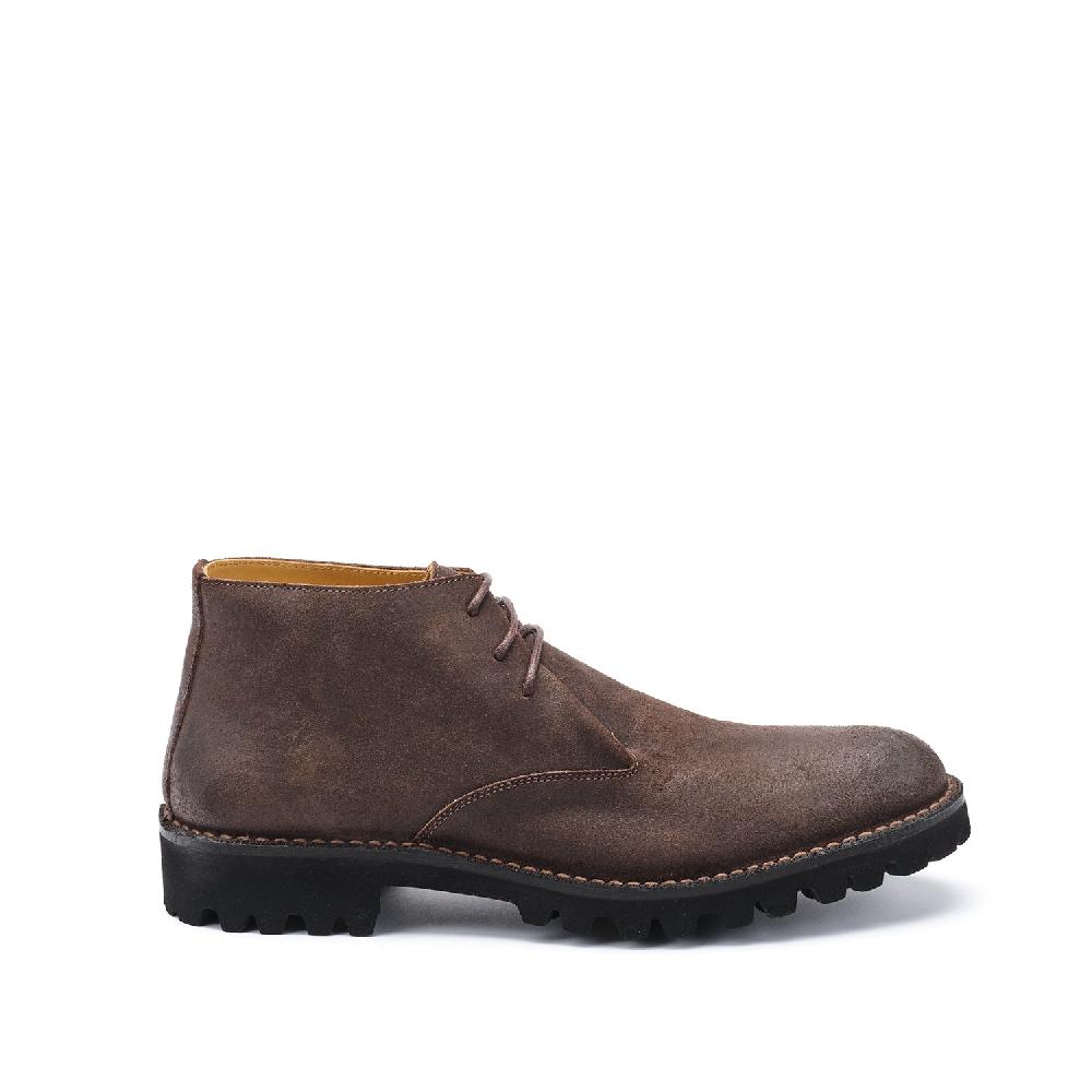 A.Testoni COURMAYEUR DESERT WAX SUEDE CALF Offerta