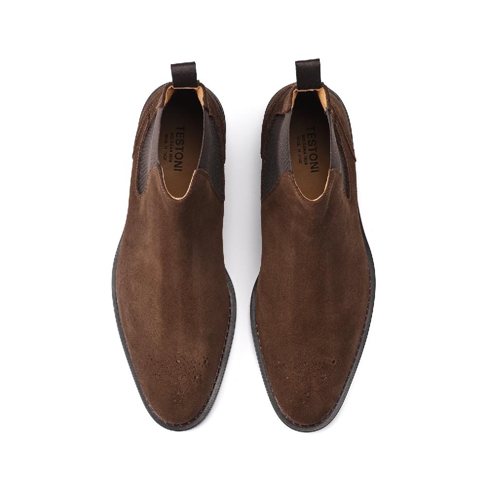 A.Testoni VENEZIA CHELSEA ENGLISH SUEDE CALF Online