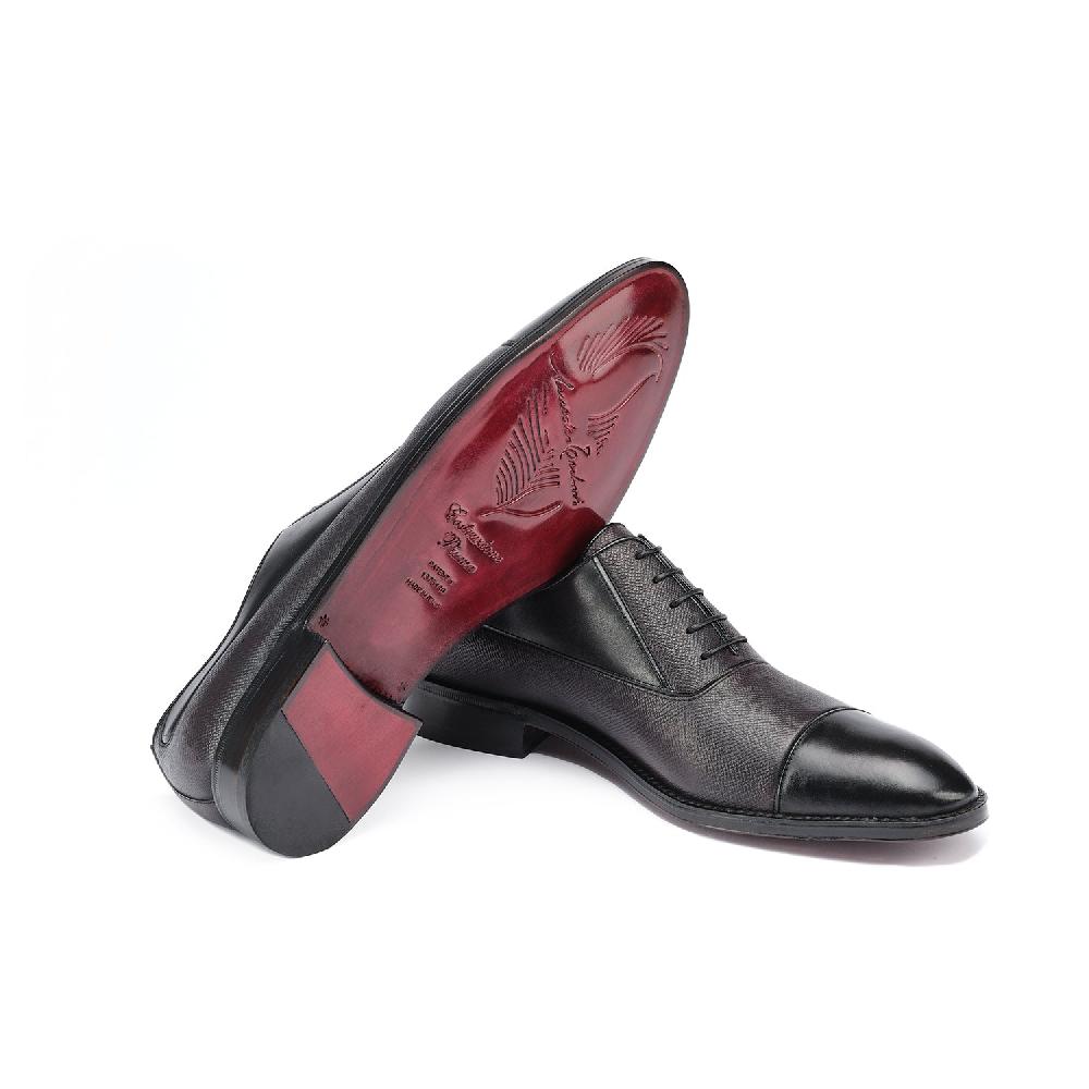 A.Testoni VALDOBBIADENE P.RAPID OXFORD TOP CALF+ ANTIQUE CAVIAR CALF ° Hotsell