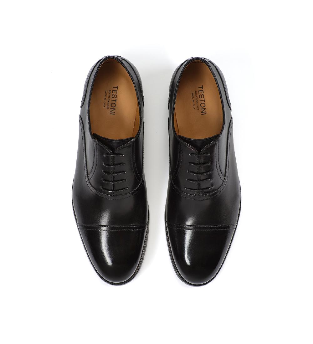 A.Testoni TRENTO LEATHER OXFORD ° Saldi Di Fabbrica