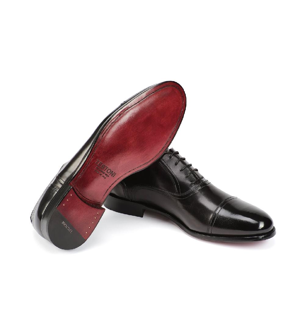A.Testoni TRENTO LEATHER OXFORD ° Saldi Di Fabbrica