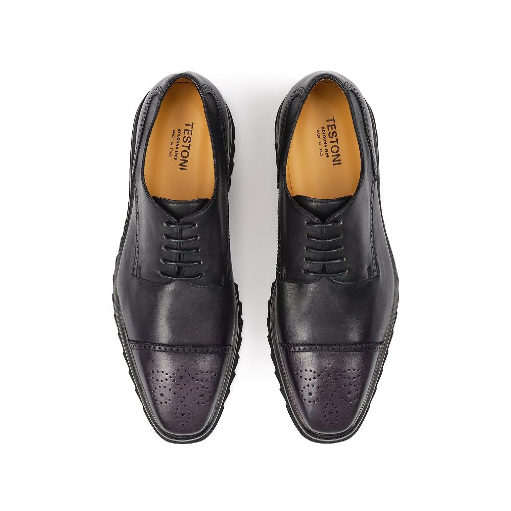 A.Testoni BOLGHERI DERBY SOFT DELAVE' CALF Moda