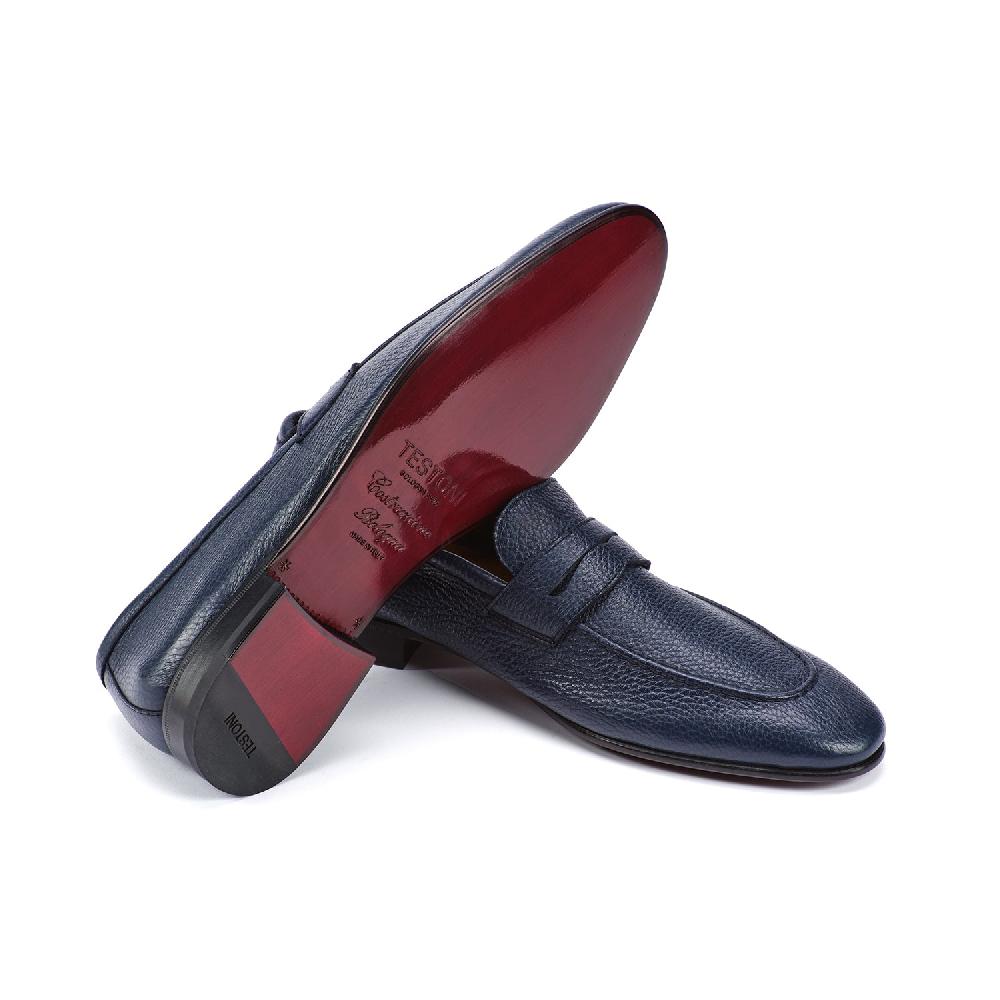 A.Testoni TAVOLARA LOAFER UNLINED DEER ° Italy