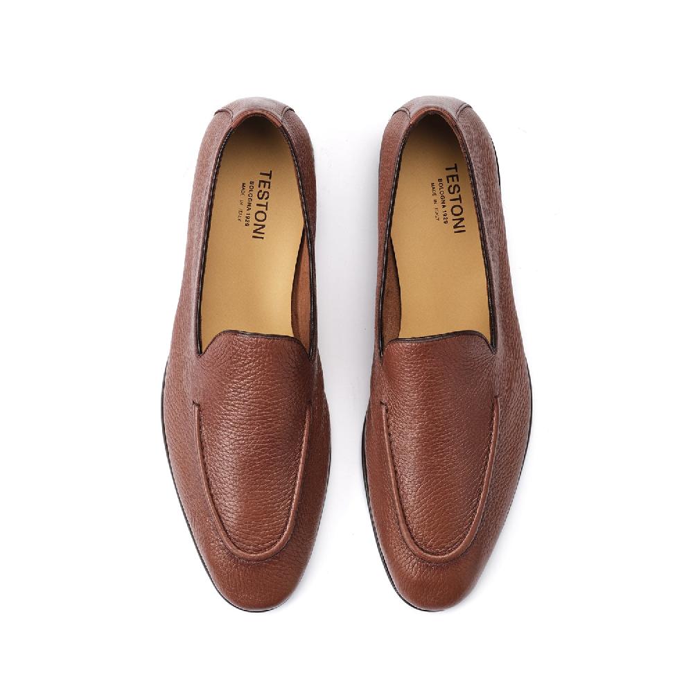 A.Testoni TAVOLARA LOAFER UNLINED DEER ° Italia