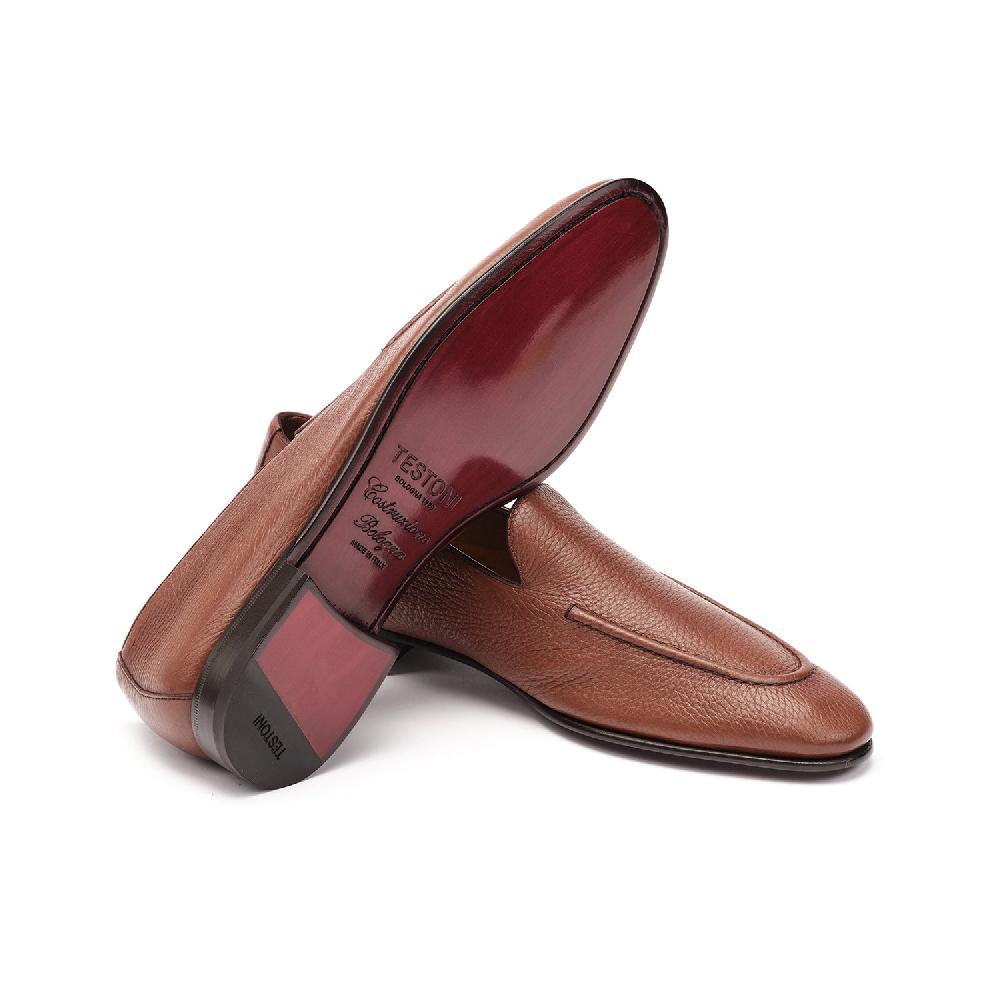 A.Testoni TAVOLARA LOAFER UNLINED DEER ° Italia