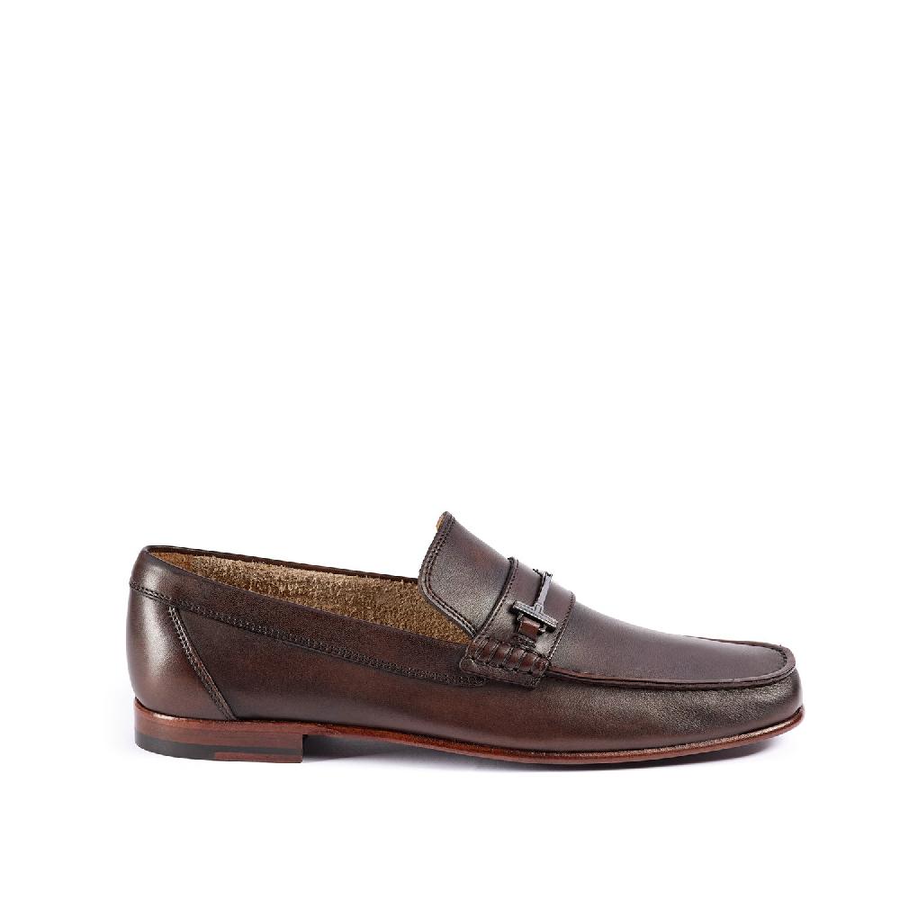 A.Testoni BRACCIANO MOCCASIN UNLINED SOFT DELAVE CALF ° Nuovo