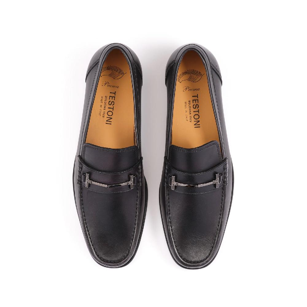 A.Testoni BRACCIANO MOCCASIN UNLINED SOFT DELAVE CALF ° Qualità