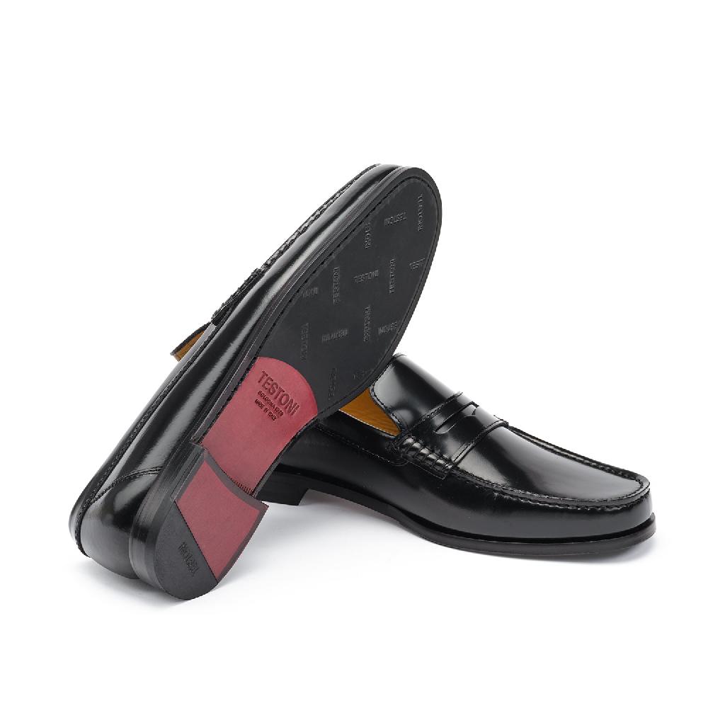 A.Testoni BRACCIANO MOCS BRUSHED CALF Vendita