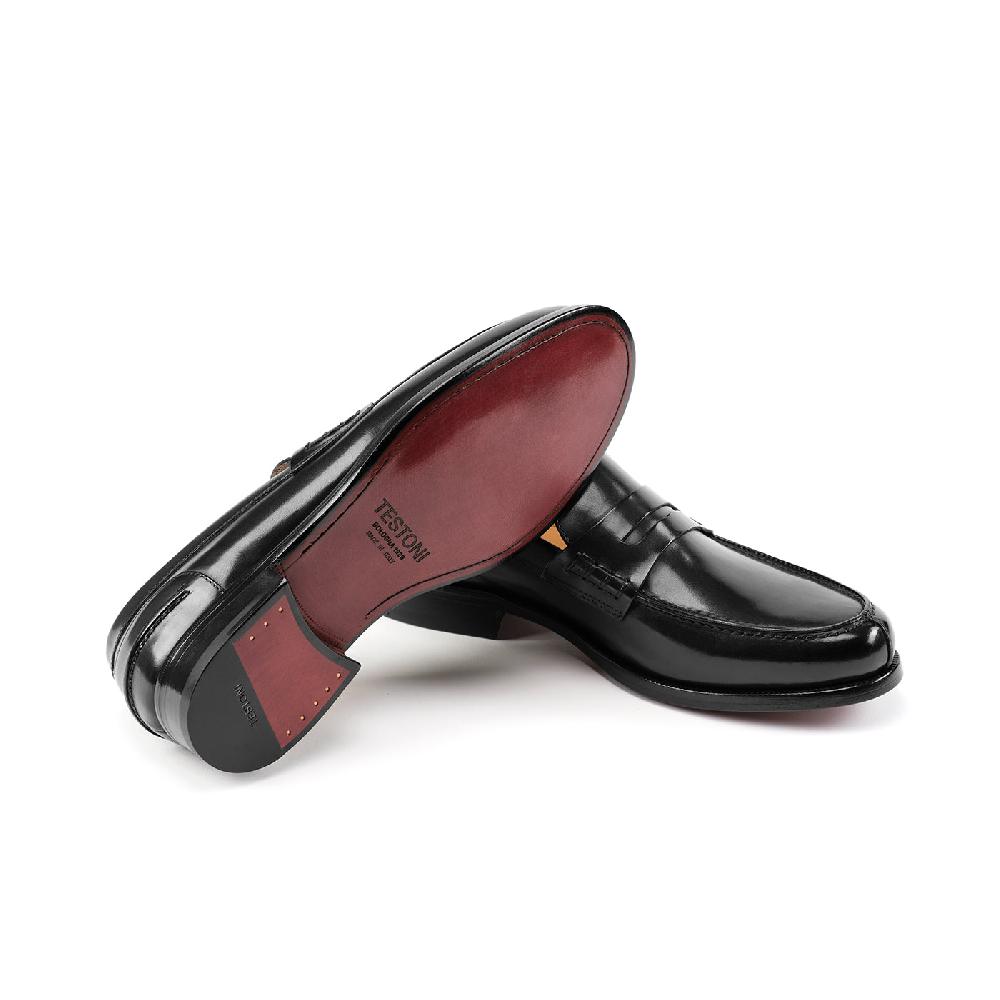 A.Testoni TRENTO LEATHER LOAFER ° Pezzi Unici