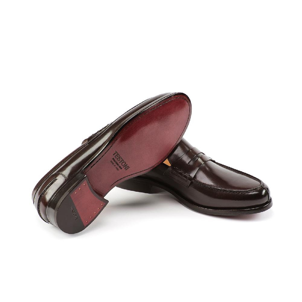 A.Testoni TRENTO LEATHER LOAFER ° Soddisfazione Garantita