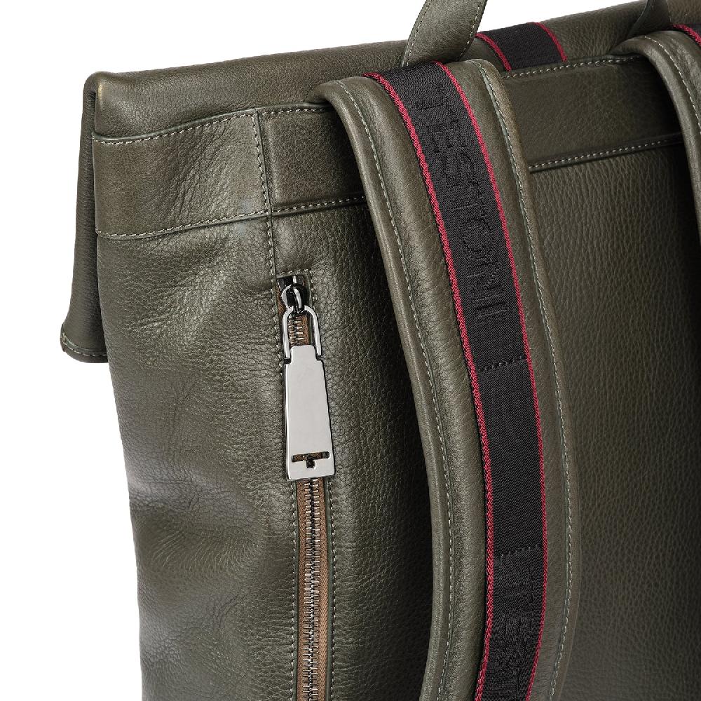 A.Testoni BRINDISI ROLL BACKPACK GRAINED SOFT CALF Qualità Garantita