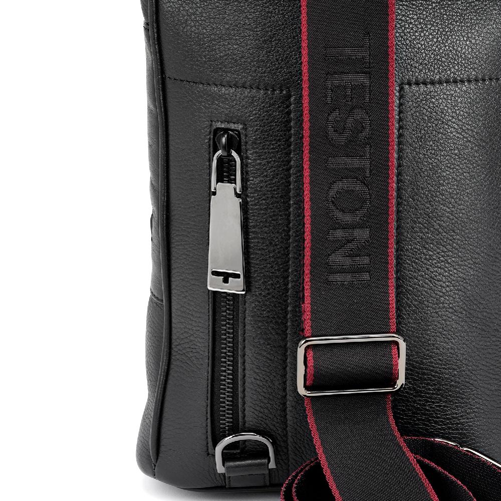 A.Testoni BORMIO SAILING BAG GRAINED SOFT CALF + SPORT NAPA CALF Offerta speciale