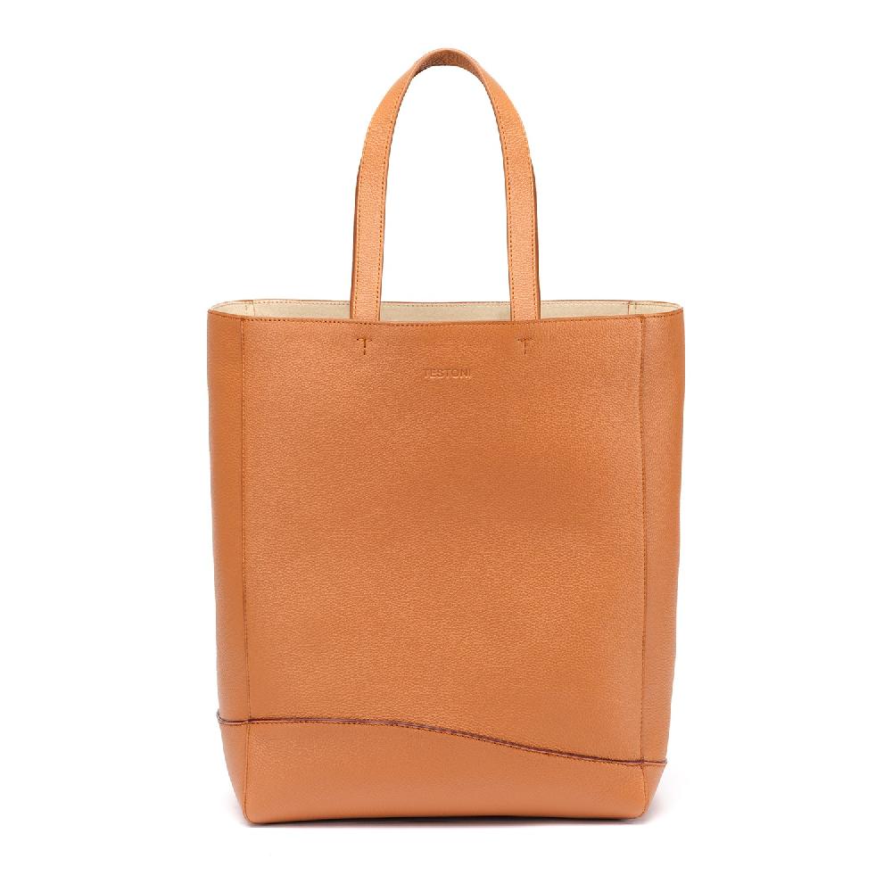 A.Testoni NOTO TOTE BAG DELUXE GRAINED CALF Affare Del Giorno