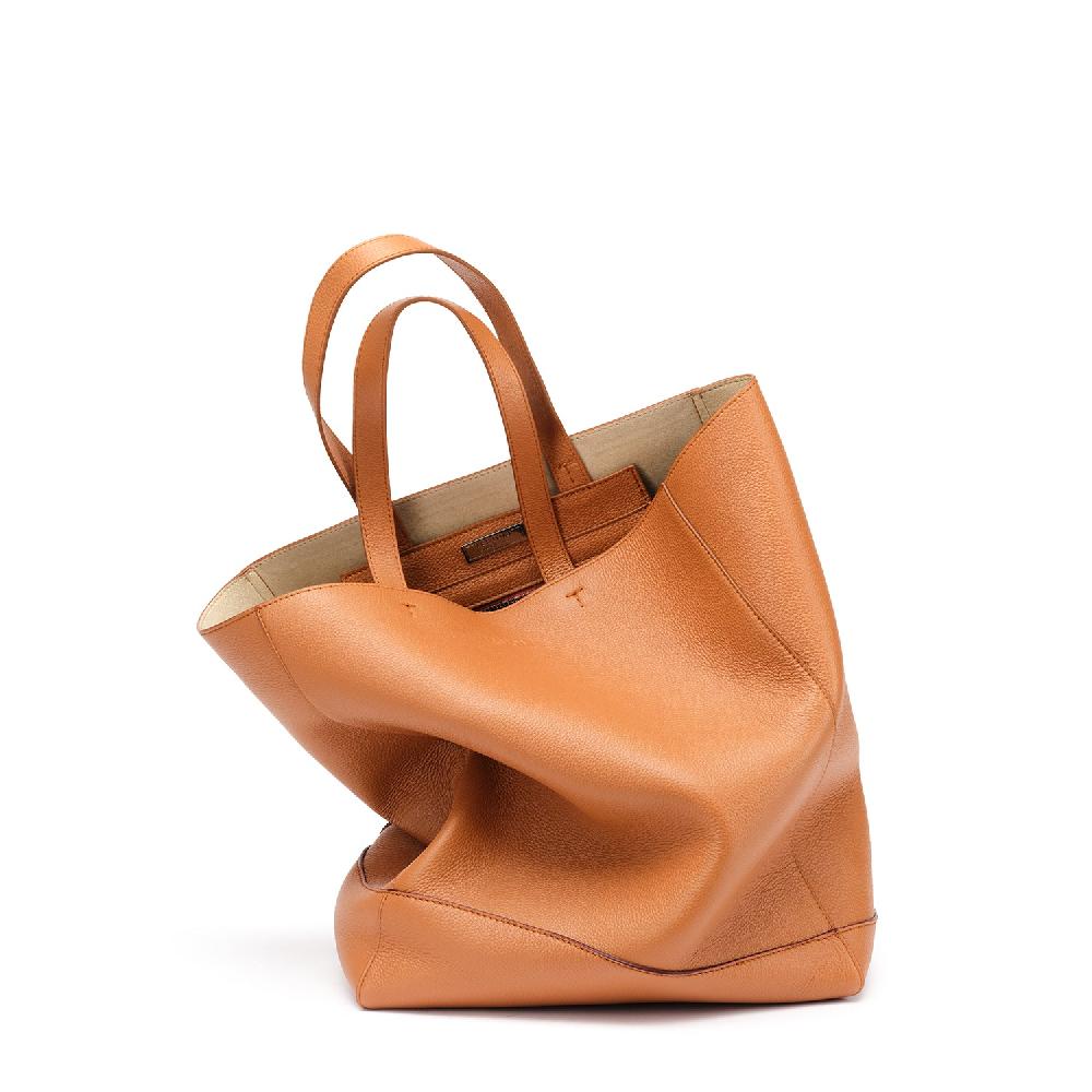 A.Testoni NOTO TOTE BAG DELUXE GRAINED CALF Affare Del Giorno