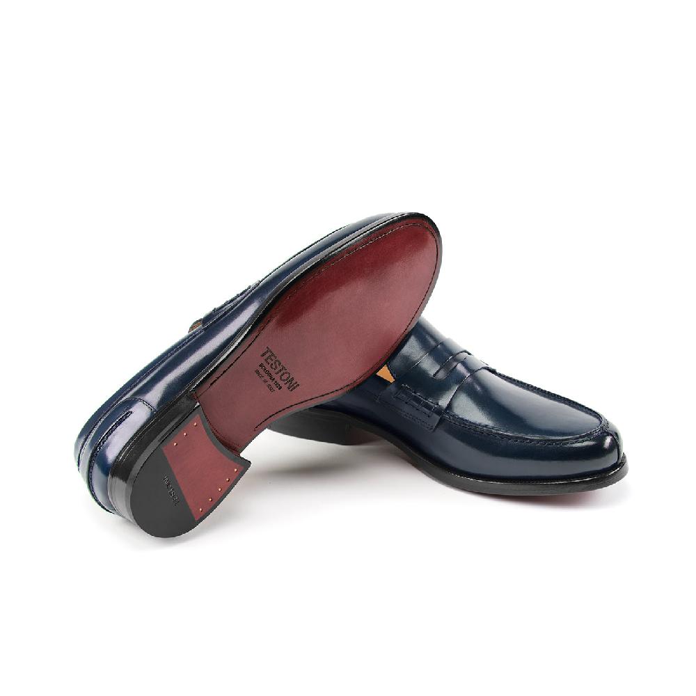 A.Testoni TRENTO LEATHER LOAFER ° Novità