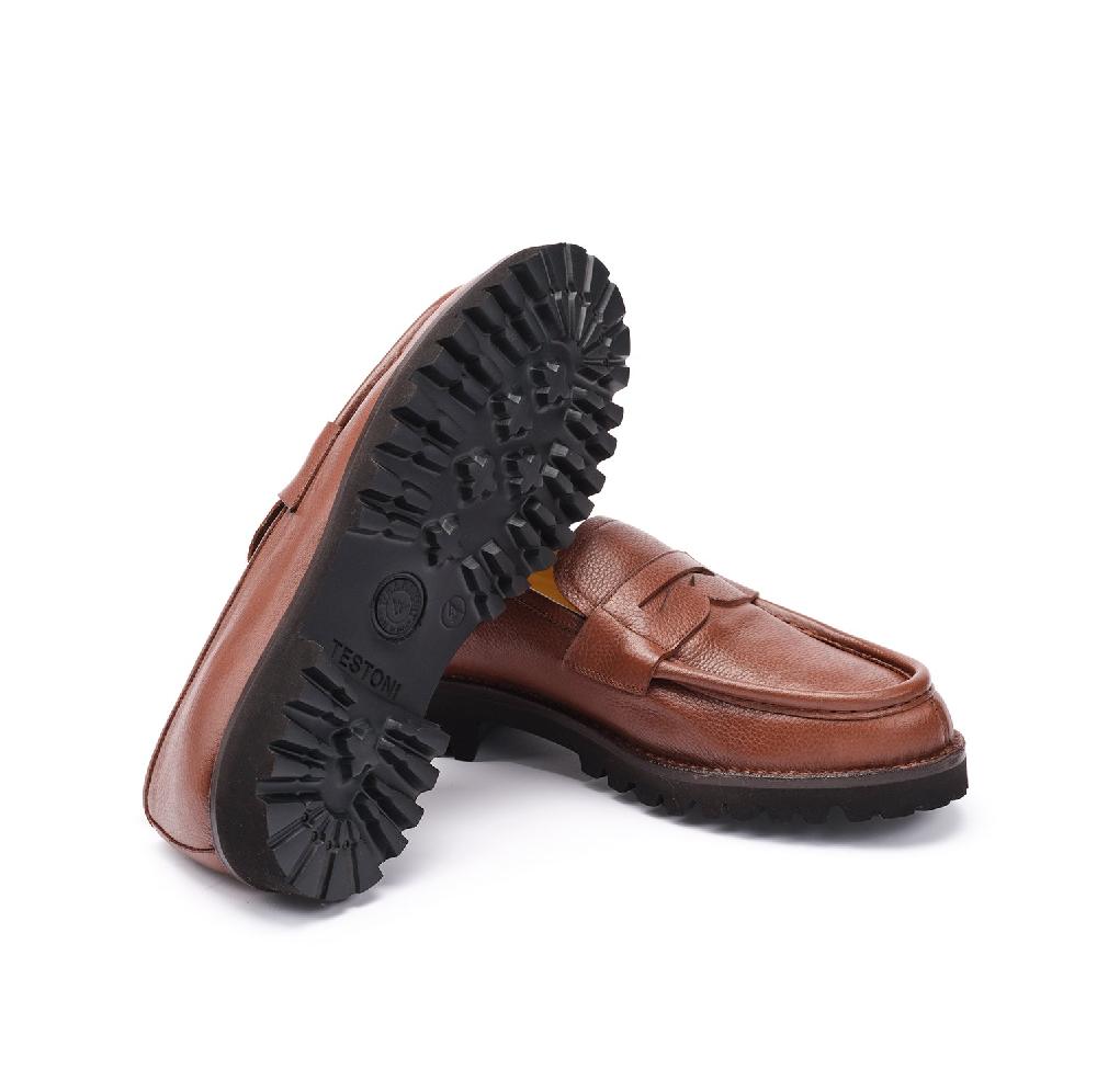 A.Testoni COURMAYEUR LOAFER GRAINED CALF Cyber Monday