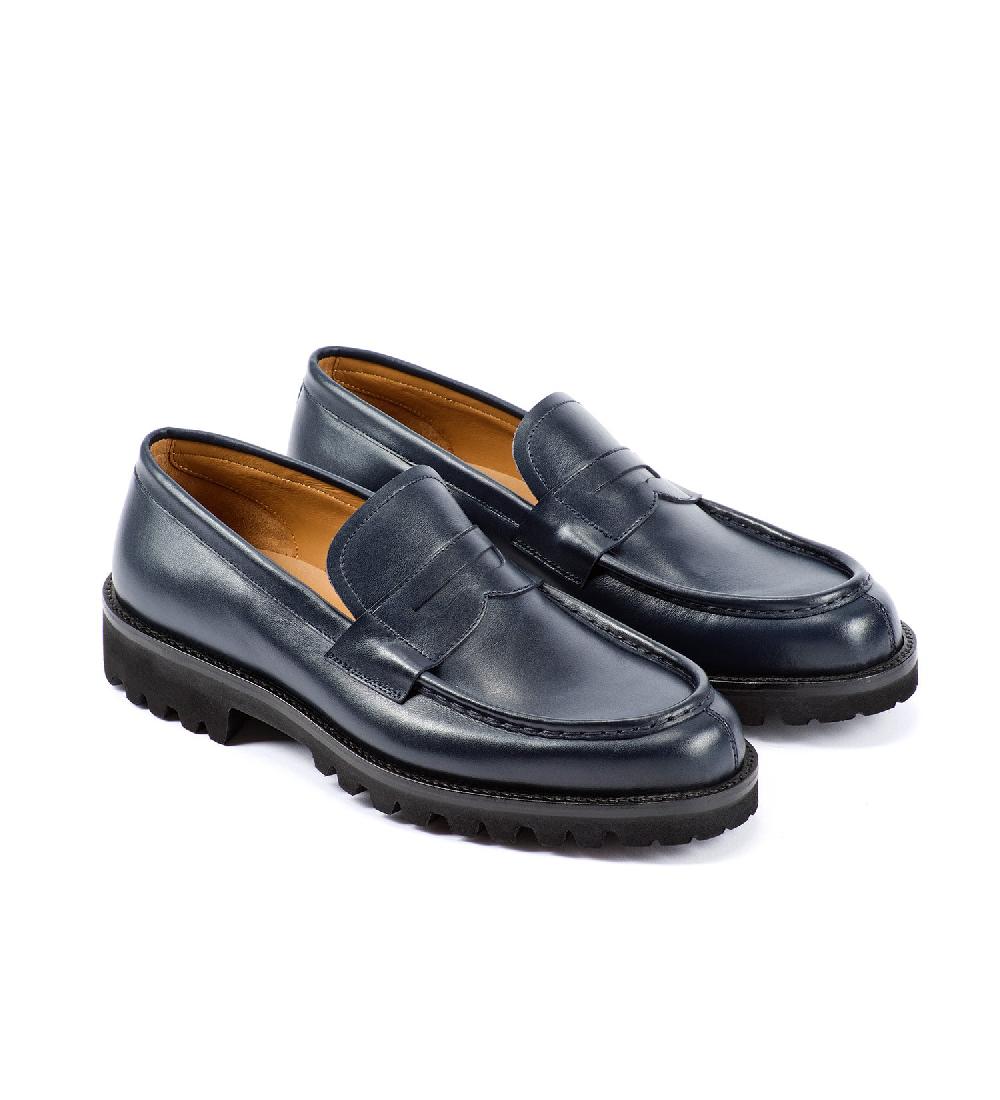 A.Testoni COURMAYEUR MOCASSINO IN PELLE