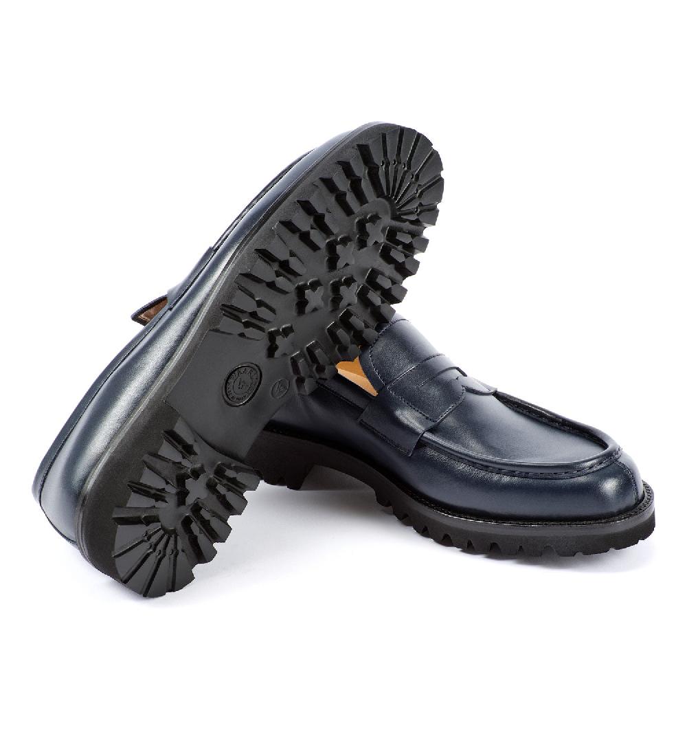 A.Testoni COURMAYEUR MOCASSINO IN PELLE Offerta