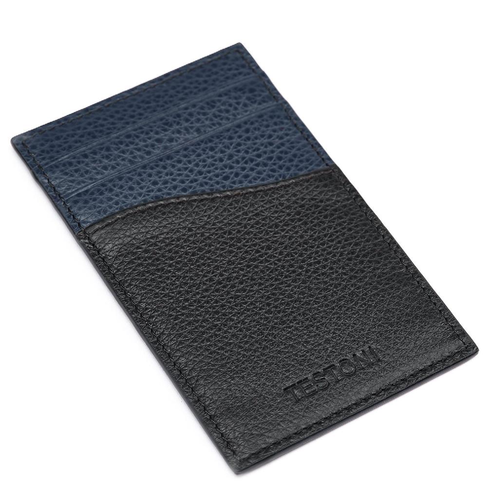 A.Testoni CREDIT CARD CASE GRAINCALF ° Outlet