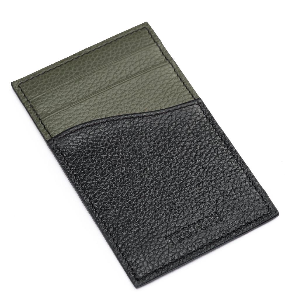 A.Testoni CREDIT CARD CASE GRAINCALF ° In Vendita