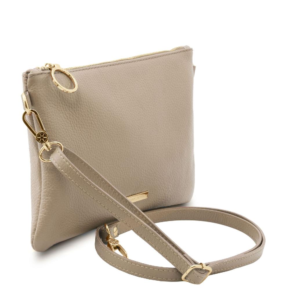 Tuscany Leather Soft Leather Clutch Saldi Di Fabbrica