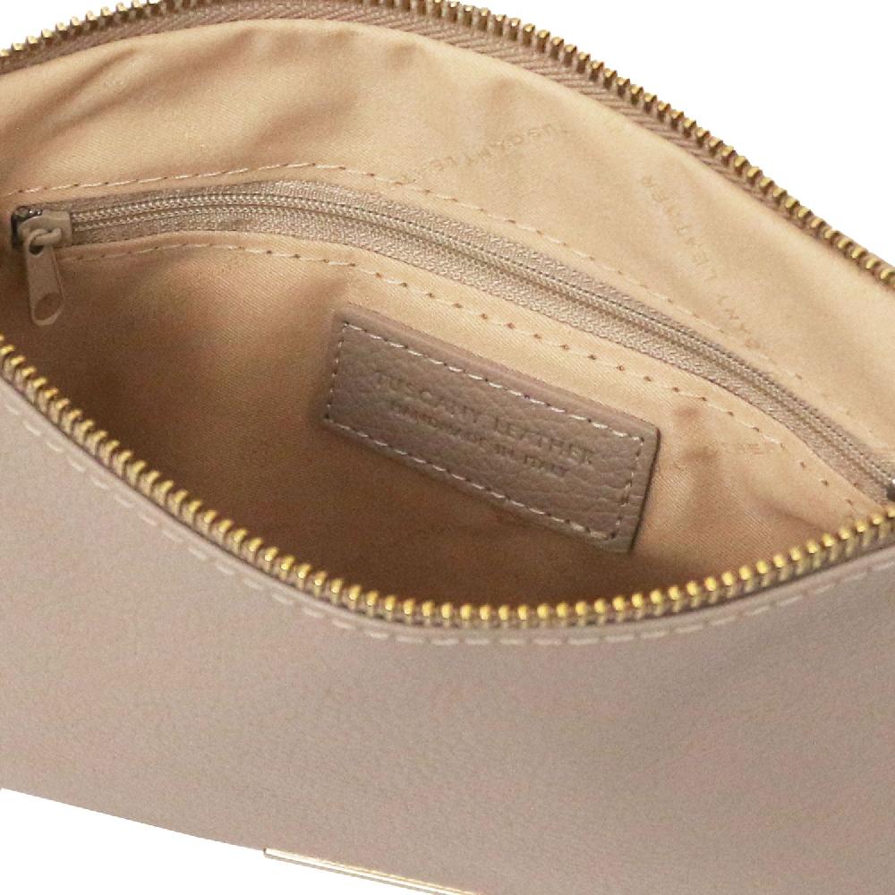 Tuscany Leather Soft Leather Clutch Saldi Di Fabbrica