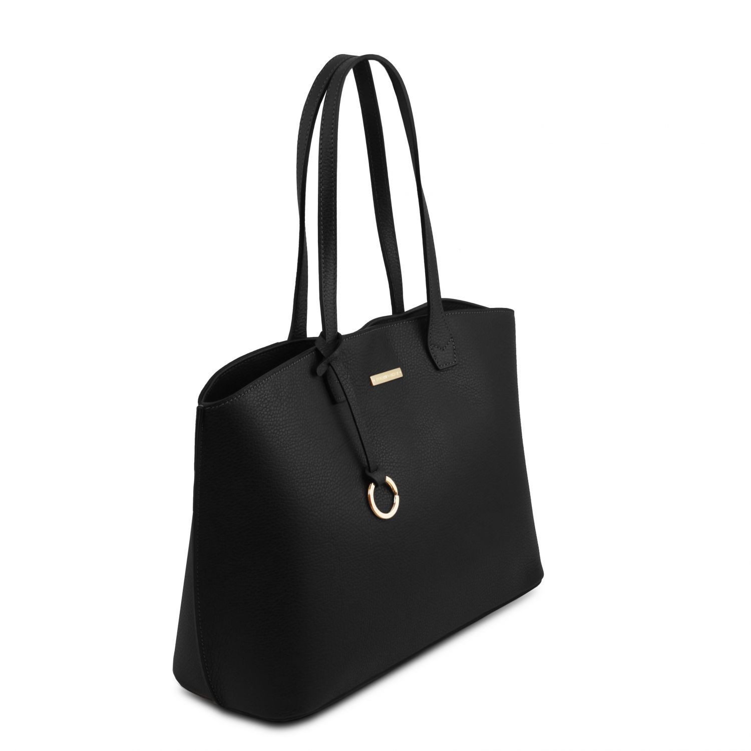 Tuscany Leather Shopping Tasche aus Leder Consegna Veloce