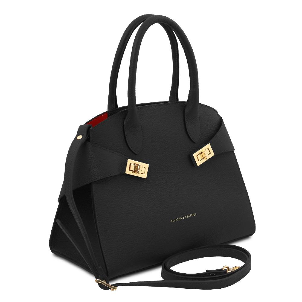 Tuscany Leather Handtasche aus Leder Sconto