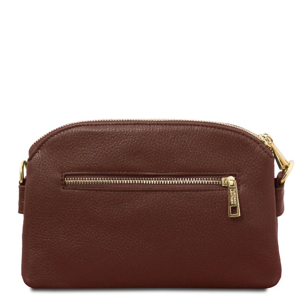 Tuscany Leather Umhängetasche aus Weichem Leder Vendita Calda