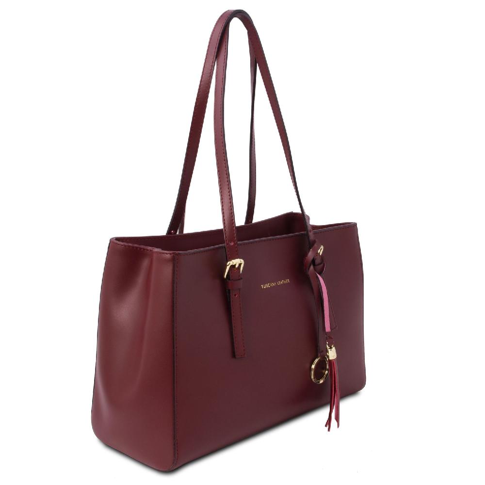 Tuscany Leather Schultertasche aus Leder Fino Al -60%