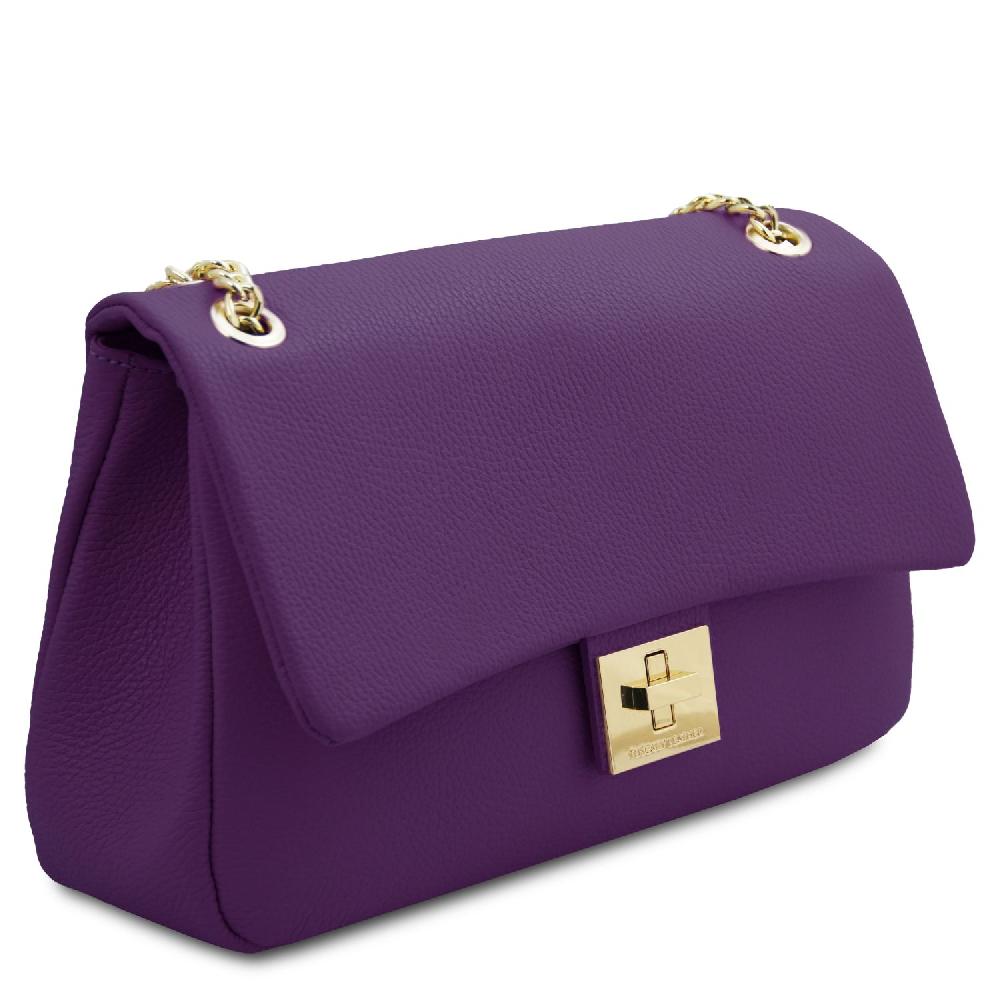 Tuscany Leather Schultertasche aus Weichem Leder Convenienza