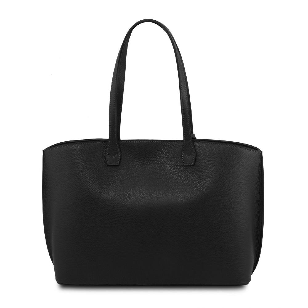 Tuscany Leather Leather Shopping bag Novità